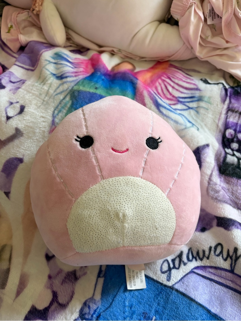 Pink Seashell Squishmallow